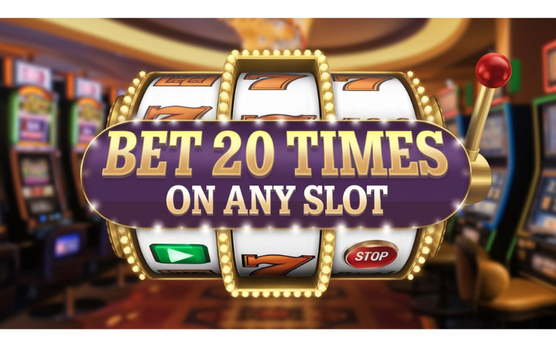 Bet 20 Times on Any Slot Body